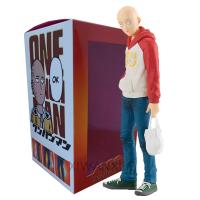 ราคา 18cm POP UP PARADE One Punch Man Anime Figure One Punch Man Saitama OPPAI Hoodie Action Figure Collection Model Doll Toy (21384124017)