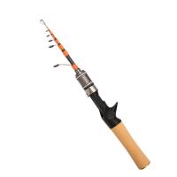 ราคา บ้าน 1.5m Spinner Casting telescopic carbon Fishing Rod UL Horse Mouth Rod 2-6lb (41462574842)