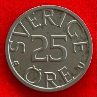 ราคา เหรียญสวีเดน​​ Sweden 25 öre ปี 1978 เหรียญต่างประเทศ (22864138616)