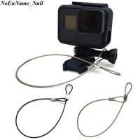 ราคา Dji Action 5 Pro ลวดเหล็กนิรภัยสําหรับ Gopro 13 สแตนเลส Tether Lanyard ข้อมือมือ 30 ซม. (27865450969)