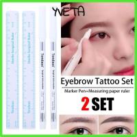 ราคา YVETA Skin Marker Pen Tattoo Marker Makeup Beauty Brow Pencil Eyebrow (50458250659)