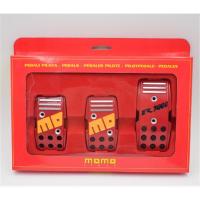 ราคา ชุดแป้นเหยียบคันเร่งMOMO แป้นเหยียบคันเร่ง เบรก คลัทช์กันลื่น (สีแดง) Set accelerrator pedal (11216392128)
