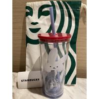 ราคา แก้วสตาร์บั๊ค Starbucks ขนาด 18 oz. มีโดมกระต่ายน้อยด้านล่าง สวย น่ารัก น่าสะสม ของใหม่ ของแท้ % จาก shop (7754349752)