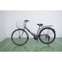 ราคา จักรยานแม่บ้านญี่ปุ่น - ล้อ 27.5 นิ้ว - มีเกียร์ - สีเทา [จักรยานมือสอง] (15496337944)