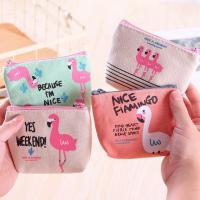 ราคา กระเป๋าใส่เหรียญลายนกฟลามิงโก้ Flamingo (8951175530)