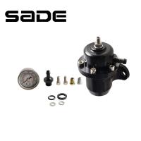 ราคา SADE อลูมิเนียมสีดําคุณภาพสูงตัวควบคุมแรงดันเชื้อเพลิงพร้อมชุดมาตรวัดวาล์วหมุนเวียนแรงดันเชื้อเพลิงสากลสําหรับยานพาหนะส่วนใหญ่ (53153479461)