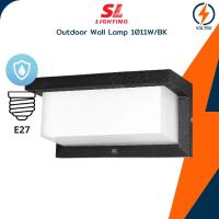 ราคา SL Lighting โคมไฟติดผนังภายนอก ขั้วE27 รุ่น SL-10-1011W/BK Outdoor Wall Lamp สไตล์คลาสิค ของแท้ (54006862992)
