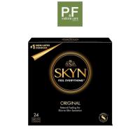 ราคา LifeStyles SKYN Original ถุงยางอนามัย ไลฟ์สไตล์ สกินน์ ออริจินัล ขนาด 52 มม. บรรจุ 3 ชิ้น [1 กล่อง] Condom ผิวเรียบ (22339536626)