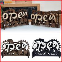 ราคา ป้ายเบรกไม้ แบบเปิดปิด สําหรับตกแต่งงานฝีมือ Open Closed ป้ายเปิดปิด (14286731610)
