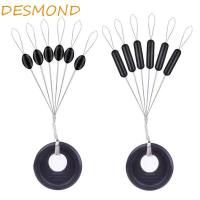 ราคา DESMOND Fishing Tackle Fishing Space Beans 600Pcs Floating Beans Fishing Bobber Oval Stopper Fishing Tools Fishing Float Fishing Accessories Rubber Fishing Line Stops Oval Fishing Float (12884862882)
