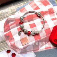 ราคา กำไลข้อมือ pandora สร้อยข้อมือเงินเเท้ (6326794920)