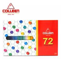ราคา Colleen สีไม้คอลลีน 72สี 72ด้าม สีสวยสด กล่องมี 2ชั้น Colleen 72 color No.775 (11840147654)