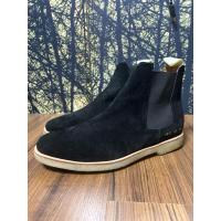 ราคา black suede chelsea boots common projects made in italy (28756618614)