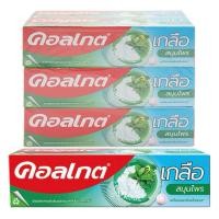 ราคา คอลเกต ยาสีฟัน สูตรเกลือสมุนไพร 100กรัม (6หลอด) ยาแปรงฟัน (47907984838)