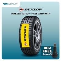 ราคา ยางรถยนต์ DUNLOP รุ่นDirezza DZ102+ ขนาด225/45R17 ยางปี2026 (ราคาต่อเส้น) แถมจุ๊บเติมลมฟรี (10794165126)