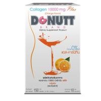 ราคา Donutt โดนัทท์คอลลาเจน 10,000mg. กลิ่นส้ม พลัส 15 กรัม ขนาด 10 ซอง (4819204844)