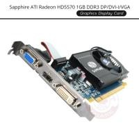 ราคา การ์ดแสดงผลคุณภาพราคาประหยัด Sapphire AMD Radeon HD5570 1 GB DDR3 DP/DVI-I/VGA (สีดำ) (16035860884)