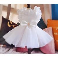 ราคา ชุดน้องหมา น้องแมว : ชุดน่ารักเจ้าหญิงสีขาว (47706142009)