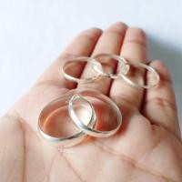 ราคา แหวนเกลี้ยง เงินแท้ 92.5% RING (ท้องปลิง) (42167949436)