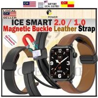 ราคา ICE Watch ICE Smart 2.0 ICE Smart 1.0, 22 มม. สายหนังแม่เหล็กหัวเข็มขัดพรีเมี่ยม (46958320110)