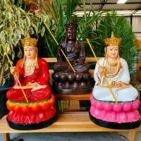 ราคา [nachariti]เจ้าแม่กวนอิมปางประทานพร พระโพธิสัตว์ (ถือลูกแก้วไม้กระบอง) ขนาด 5 นิ้ว สูง 32 ซม. งานพรีเมี่ยม มี3สีให้เลือก (22536255629)