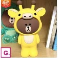 ราคา กระเป๋าดินสอซิลิโคนบราวน์ ยีราฟ (12821344185)