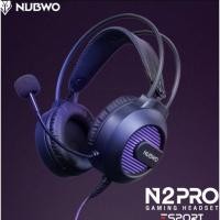 ราคา Nubwo N2 Pro Headset Gaming หูฟังเกมมิ่ง หูฟัง Stereo หูฟังคอม มีไฟ LED 7 สี การตัดเสียงรบกวน (23787702535)