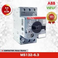 ราคา อุปกรณ์สตาร์ทมอเตอร์ ยี่ห้อ ABB รุ่น Motor Starter MS132-6.3 (28651711834)