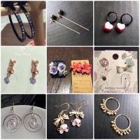 ราคา ✨NEW✨5 แถม 1 ต่างหู ตุ้มหู ระย้า ติดหู มุก แมว คริสตัล รถเข็นเด็ก หัวใจ ดอกไม้ ดินปั้น ขาว ทอง ชมพู แดง ดำ น่ารัก ถูก (347150159)