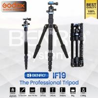 ราคา ลดล้างสต๊อก บางตัวอาจมีตำหนิ - Benro Tripod IF19 ขาตั้งกล้อง อเนกประสงค์ Monopod, กางราบ, กลับหัว / Godox Thailand (40750887050)