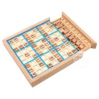 ราคา พร้อมส่งSudoku ซูโดกุ ไม้ ปริศนาตัวเลข เกมฝึกสมอง ใช้ความคิด แก้ปริศนา (22147816073)