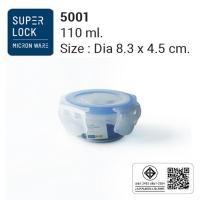 ราคา Superlock รุ่น 5001 กล่องถนอมอาหาร รุ่น Classic ฝาล็อคสุญญากาศ ขนาด 110 มล. (ใส่น้ำจิ้ม..ดีจัง) (11912655872)