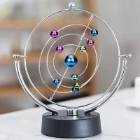 ราคา Kinetic Art Asteroid Rotation Perpetual Motion Swing Celestial Globe Newton Pendulum Model Office Desktop Decompression (29713743430)