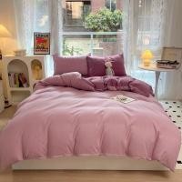 ราคา [มูลค่าสูงสุด] ชุดเครื่องนอนผ้าฝ้าย tici COSSET สีพาสเทลเกาหลี ผ้าปูที่นอนทุกขนาดที่นอน (46003938763)