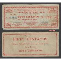 ราคา ธนบัตร กองโจรปลดแอกฟิลิปปินส์ PHILIPPINES รุ่นสงครามโลก ปี 1942 50 เซน P-S571 สภาพผ่านใช้ สำหรับสะสมประวัติศาสตร์ หายาก (29458701513)