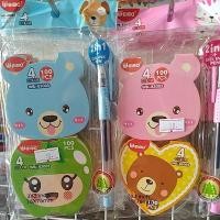 ราคา สมุดโน๊ต 3 มิติ + ปากกา 1 แพ็ค 3 ชิ้น (3828969334)
