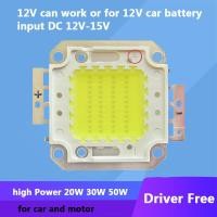 ราคา หลอดไฟไดโอด LED DC 12V - 15V 10W 20W 30W 50W SMD สําหรับรถยนต์ แบตเตอรี่ 12V (20168184411)