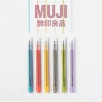 ราคา [MUJI] ไฮไลท์ มูจิ สีตุ่น 6 สี ปากกาเน้นข้อความ ไฮไลท muji (20570987617)