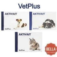 ราคา [VetPlus] AKTIVAIT Small / Medium & Large / Breed for Dogs / Cats 60 Capsules อาหารเสริมโภชนาการสําหรับรองรับฟังก์ชั่นสมอง (29736641853)