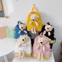 ราคา กระเป๋าเป้สะพายหลังลายหมีน้อย สำหรับเด็กอนุบาลอายุ 3-6 ปี น่ารัก สำหรับเดินทาง (48858967939)