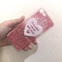 ราคา sale!! 50฿ ส่งฟรี case glitter follow your dream iphone7 (35380256)