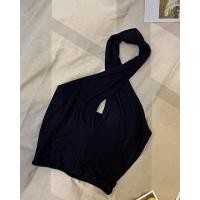 ราคา เสื้อครอปคล้องคอ เสื้อเว้าอก เสื้อโชว์หลังสุดเซ็กซี่ (23074537979)