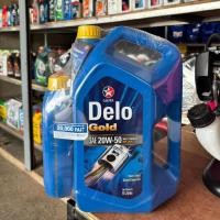 ราคา น้ำมันเครื่อง Caltex Delo Gold SAE 20W-50 (6 ลิตร) แถมฟรีน้ำมันเครื่อง 1 ลิตร (40722863872)