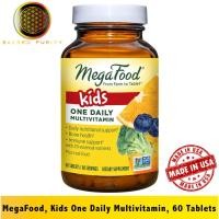 ราคา MegaFood, Kids One Daily Multivitamin, 60 Tablets - With Vitamin B, Vitamin C, Vitamin D & Zinc - [EXP 04/2026] (27906410885)