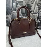 ราคา MINI SIERRA SATCHEL IN GLITTER CROSSGRAIN LEATHER (COACH F11927) (730136868)