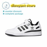 ราคา ของแท้ Adidas Originals FORUM Low FY7757 Men's and Women's Canvas Shoes (24954766233)