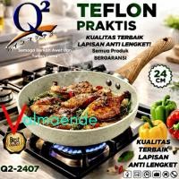 ราคา TEFLON กระทะไม่ติด 24 ซม. กระทะไข่เจียวเกรดอาหาร Q2 2407 (44079208397)