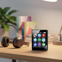 ราคา เครื่องเล่นสื่อบลูทูธแบบพกพาพร้อมวิดีโอเต็มจอ, MP3 MP4, อีบุ๊ก, เครื่องบันทึกเสียง, นาฬิกาปลุกสําหรับกีฬา (57700983820)