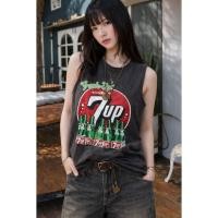 ราคา เสื้อยืด KUTUNG WASH FRESH UP 7UP BK260209-อี (47156696171)