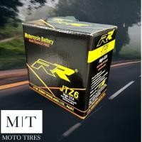 ราคา RR​ JTZ6 (12V6Ah) แบตเตอรี่​สำหรับ​รถจักร​ยานยนต์​ : CBR150 (19911745921)